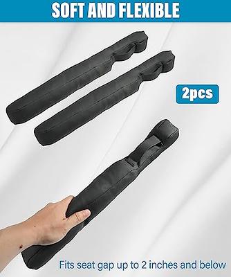 Car Seat Gap Filler Organizer 2 Piece Universal for Car to Fill the Gap  Between Seat and Console Gap Plug Strip in Side Seat Organizer