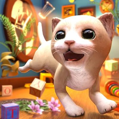 my cat cute Simulator Game - Jogo de estimação virtual de gato e cachorro  grátis para crianças::Appstore for Android