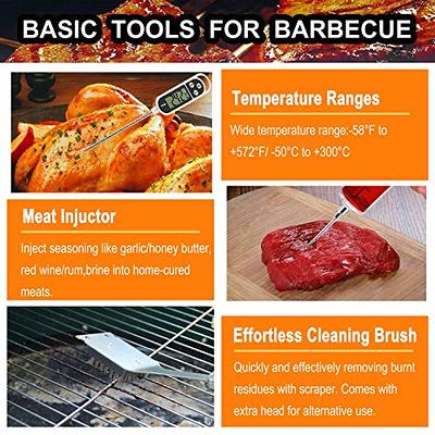 Dyiom 20-Piece Heavy-Duty BBQ Grill Tool Set in Case