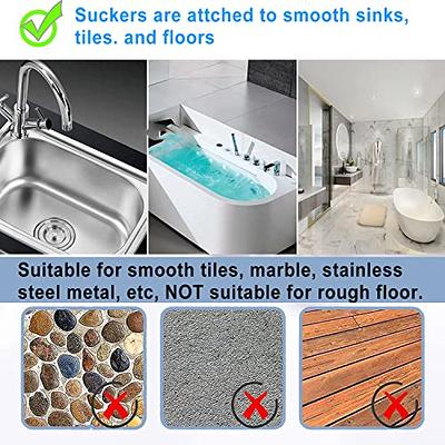 4Pcs Silicone Hair Catcher Shower Drain Kitchen Sink Bathroom Strainer Cover  NEW