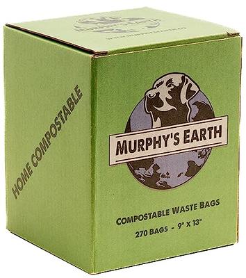 Compostable Trash Bags, 2.6 Gallon, 270 Total Count, Sturdy