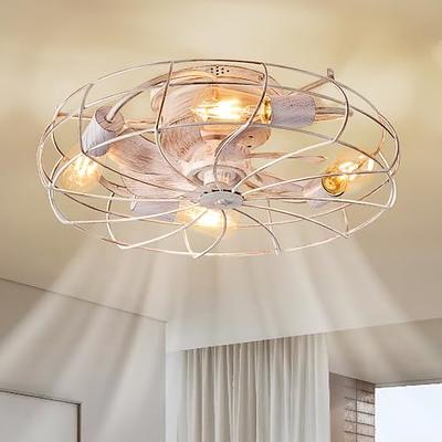 Lediary 20 Caged Ceiling Fans With