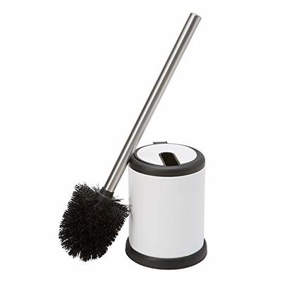 Bath Bliss 2-in-1 Toilet Brush and Plunger Set in White