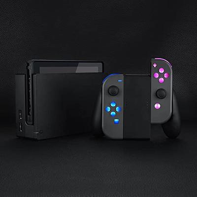 eXtremeRate 7 Colors 9 Modes NS Joycon DFS LED Kit for Nintendo Switch,  Multi-Colors Luminated ABXY Trigger Face Buttons for Nintendo Switch &  Switch OLED Model Joy-Con - JoyCon NOT Included 