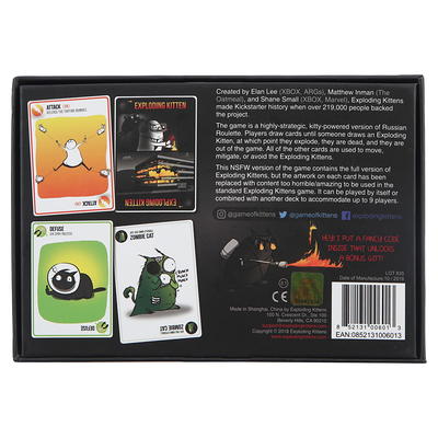 Exploding Kittens Original Edition - Hilarious Games for Family Game Night  - Funny Card Games for Ages 7 and Up - 56 Cards