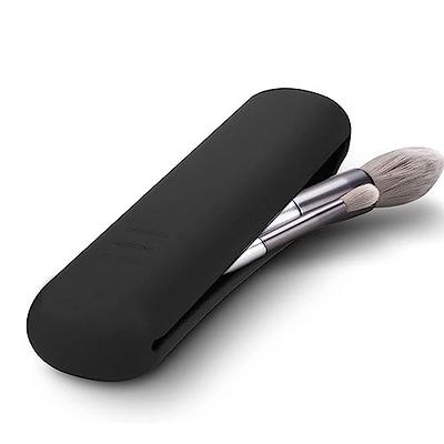 Travel Makeup Brush Holder, Silicone makeup brush Holder: Magnetic  Anti-fall Out Brush Organizer Cosmetic Face Brushes Holder, Soft and Sleek  Makeup Tools for Travel -Black - Yahoo Shopping
