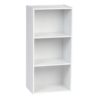 IRIS 38 H 3 Tier Storage Organizer Shelf With Footboard PinkWhite - Office  Depot