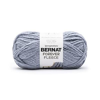 Bernat® Blanket™ #6 Super Bulky Polyester Yarn, Whipped Cream 10.5oz/300g,  220 Yards (4 Pack) 