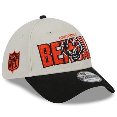 Men's New Era Black Cincinnati Bengals 2T Sided 39THIRTY Flex Hat