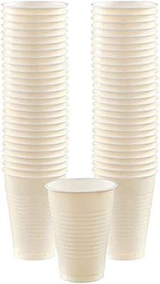 Amcrate Disposable Plastic Cups, Purple Colored Plastic Cups, 12-Ounce Plastic Party Cups, Strong and Sturdy Disposable Cups for Party, Wedding