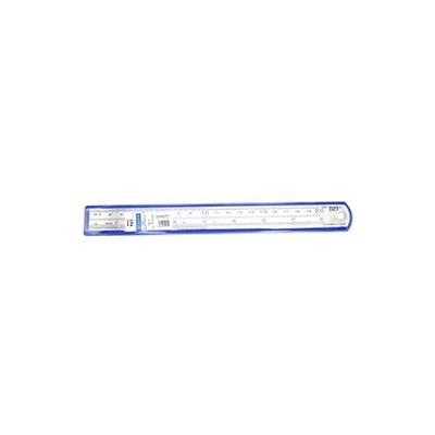 STOBOK Drawing Ruler Aluminium Alloy Drawing Ruler Cm Ruler Scale