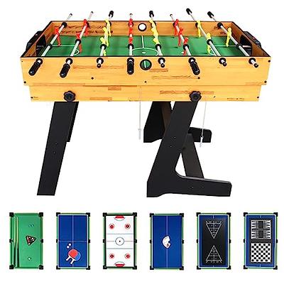  RayChee 48 Multi Game Tables 15-in-1 Combo Compact  Combination Game Tables w/Foosball, Air Hockey, Pool, Ping Pong,  Basketball, Chess, Bowling, Shuffleboard for Home, Game Room, Family :  Sports & Outdoors