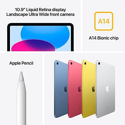 Apple iPad Mini (6th Generation): with A15 Bionic chip, 8.3-inch Liquid  Retina Display, 64GB, Wi-Fi 6, 12MP front/12MP Back Camera, Touch ID,  All-Day