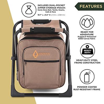 ARROWHEAD OUTDOOR Multi-Function 3-in-1 Compact Camp Chair: Backpack, Stool  & Insulated Cooler, w/External Pockets, Lightweight, Backpack, Storage Bag  Included, Fishing, Hiking, Heavy-Duty, USA-Based - Yahoo Shopping