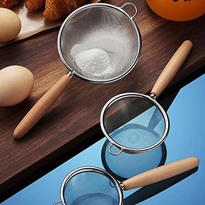 Battery Operated Flour Sifter - Baking Sifter - Electric Handheld Baking Sifter - Sieve Flour Strainer for Kitchen Cooking/Baking Pastry Tools