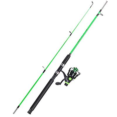 Wakeman Strike Series Spinning Rod and Reel Combo Hot Pink