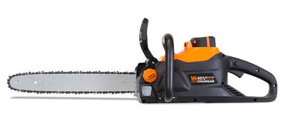 Wen 40417 40v Max Lithium Ion 16 Brushless Chainsaw With 4ah