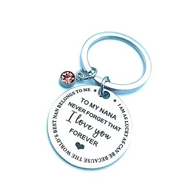 Grandma Gifts from Grandson Birthday Gifts for Grandmother Keychain The  Love Between A Grandmother and Grandson is Forever