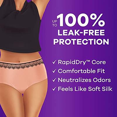 Buy  Brand - Solimo Incontinence & Postpartum Underwear for