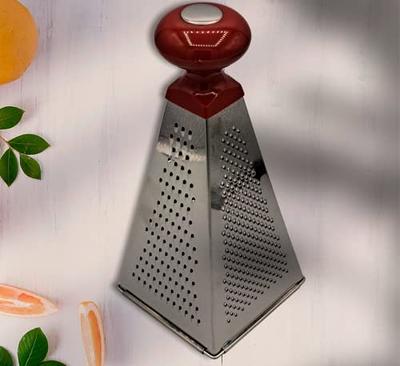 Cuisinox Stainless Steel Cheese Grater with Soft Touch Handle