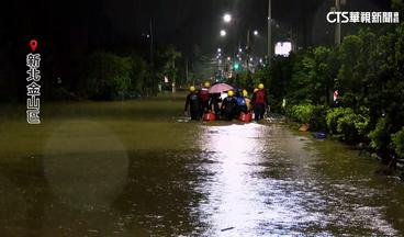 颱風沒侵北部.卻釀重災　鄭明典：似「梅雨高空氣流」