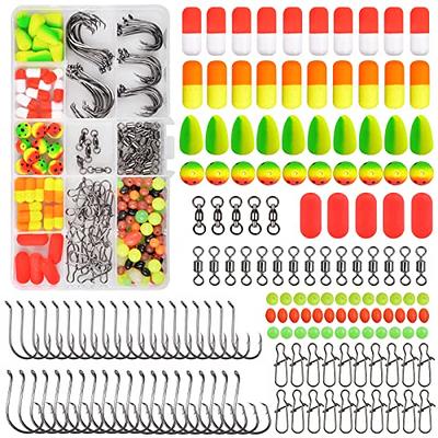 Fishing Foam Floats Pompano Rig Kit, 100pcs Foam Floats Cigar