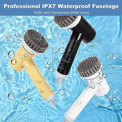 Vuitte Cordless Electric Rotary Cleaning Brush, Bathroom Scrubber with 3  Replaceable Shower Scrubber Heads for Tub, Tile, Floor, Wall, Shower and  Kitchen - Yahoo Shopping