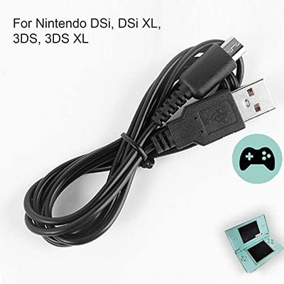 3DS Charger, 2DS DSi Charger & Earbuds Kit AC Power Adapter Charging Cable  for Nintendo 3DS/3DS XL/2DS/2DS