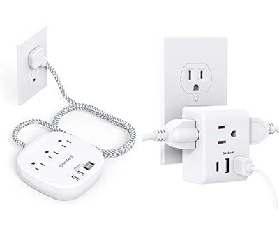 WiFi Smart Plug US Plug Multiple Outlet Extender APP Voice Remote