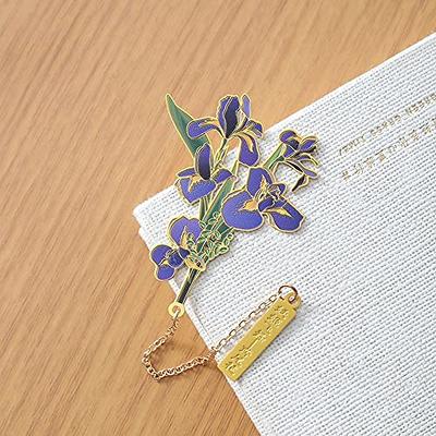 Brass Bookmark Tassel Pendant Retro Book Clip Metal Pagination