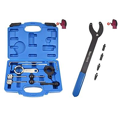 Engine Timing Belt Change Tool Kit,Compatible with Golf VAG 3036, Replace  T10172