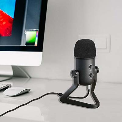 K669 Foam Mic Windscreen, Pop Filter Wind Cover Compatible with Fifine USB  Condenser Recording Microphone K669, T669, K669B by SUNMON