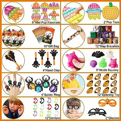 16Pcs Halloween Gifts for Toddlers Kids Prizes Halloween Bracelets