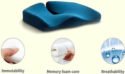 KYSMOTIC Gel Seat Cushion for Long Sitting (Super Large & Thick), Soft &  Breathable, Gel Chair Cushion for Wheelchair, for Hip Pain, Gel Seat  Cushion