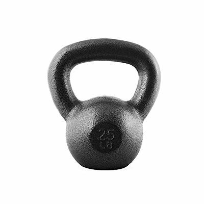 CAP Barbell Hammertone Cast Iron Kettlebell, Gray - WF Athletic Supply