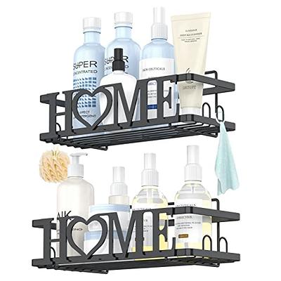 ALLZONE Shower Caddy Corner, 4 Tier Shower Organizer, Rustproof Stainless Shower  Shelves, No Drilling Shower Rack, Stylish Shower Storage and Shower Shelf  for Inside Shower, 56-114 Inch, Black - Yahoo Shopping