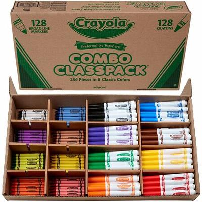 Crayola - Classpack Crayons w/Markers 8 Colors