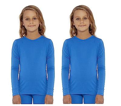 Rocky Thermal Underwear for Girls Cotton Knit Thermals Kids Base Layer Long  John