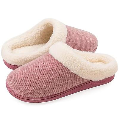 Woman Slippers Memory Foam Super Soft Fuzzy Anti-Skid Indoor Slippers,Creative  Gifts for Women Mom Girlfriend 