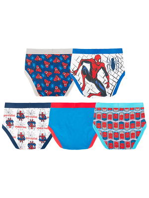 Marvel Spider-Man Boys' 4-10 Boxer Briefs, 3 Pack 