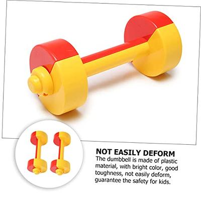 Toddmomy 1 Pair Children's Dumbbell Mini Dumbbell Toy Educational Toddler  Toys Kids Dumbell Children Dumbell Toy Hand Barbell Educational Toys for Kids  Kid Toys Puzzle Plastic Fitness Tool - Yahoo Shopping