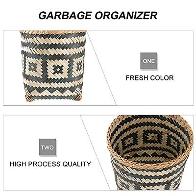 Sorbus Storage Baskets - Woven Paper Rope Material - Set of 4 - Braided  Organizer for Bathroom, Vanity, Closet, & Open Shelves