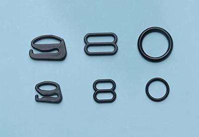 Silver Hook and Eye Bra Strap Hook Swimsuit Bra Hooks Replacement Bra Strap  Slide Hook Metal for Swimsuit Lingerie Hardware