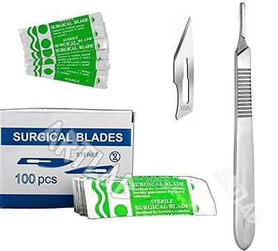 #10 Medical-Grade Stainless Steel Scalpel Blades