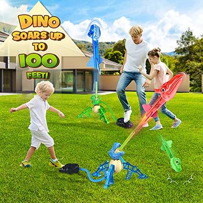 FunforFun! Dinosaur Rocket Launcher for Kids Toys, Outside Dion Stomp Toy  for Kids Ages 3 4 5 6 7 8 9 10 11 12 Year Old Birthday Gifts for Kids 8-12  (Blue) - Yahoo Shopping