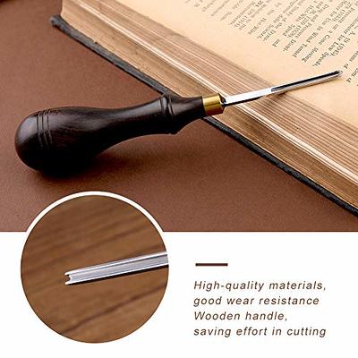 Leather Edge Bevelers, 4mm Ebony Handle Edge Beveler For Craft For