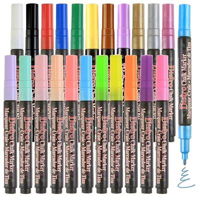 ARTEZA Liquid Chalk Markers Set of 8, Metallic Colors for