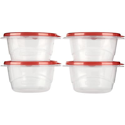 Rubbermaid TakeAlongs 3.2-Cup Round Food Container 4-Pack