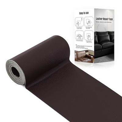 Couch Fabric Repair Patch Kit for Furniture Self Adhesive 8x12 inch M.Brown