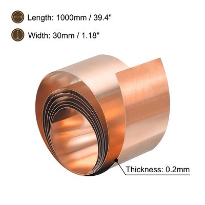 Copper Foil Tape 0.98 Inch x 21 Yards 0.08 Thick Double Sided for  Electronics